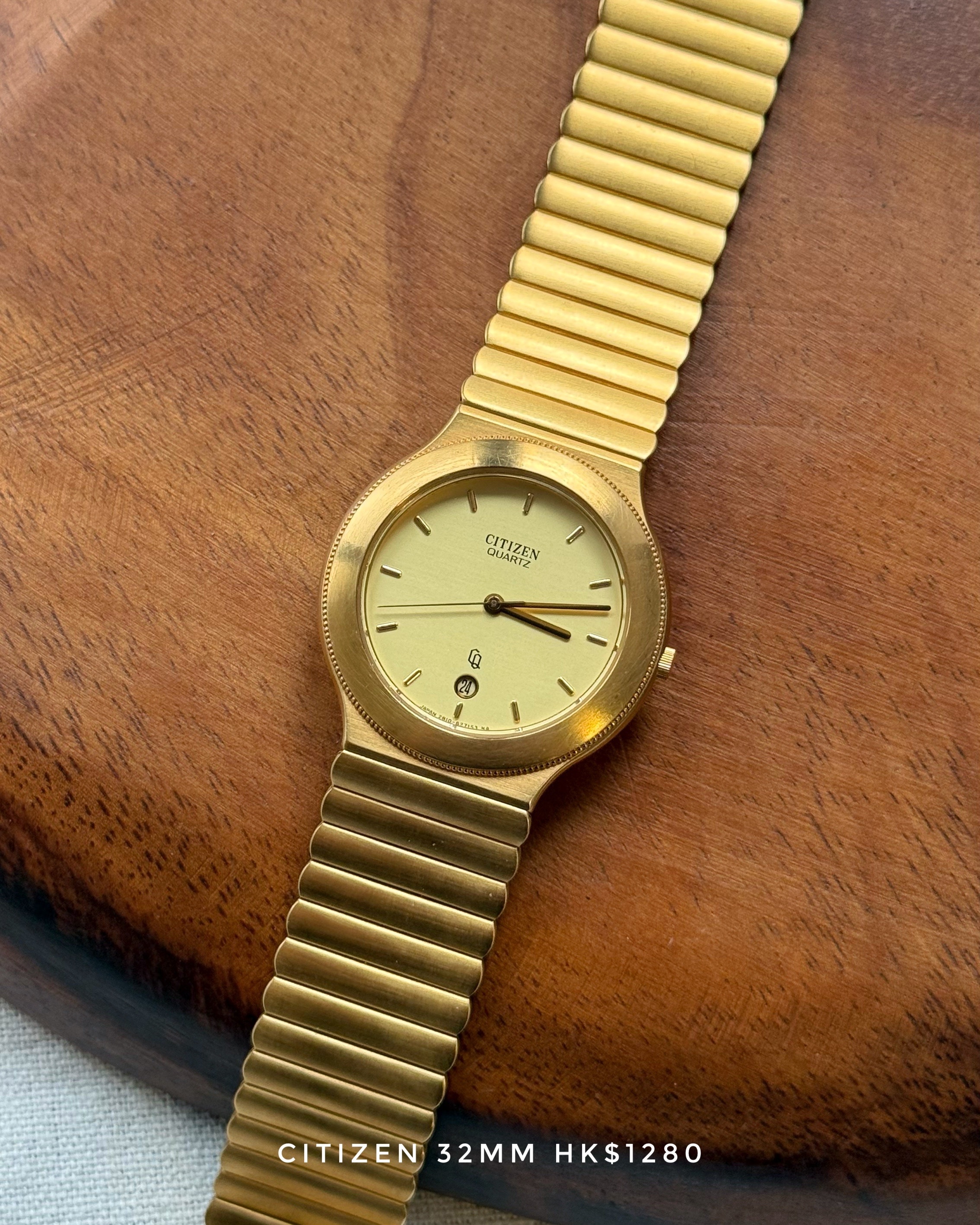 CITIZEN 90年代 已停產 絕版 復古錶 C0359