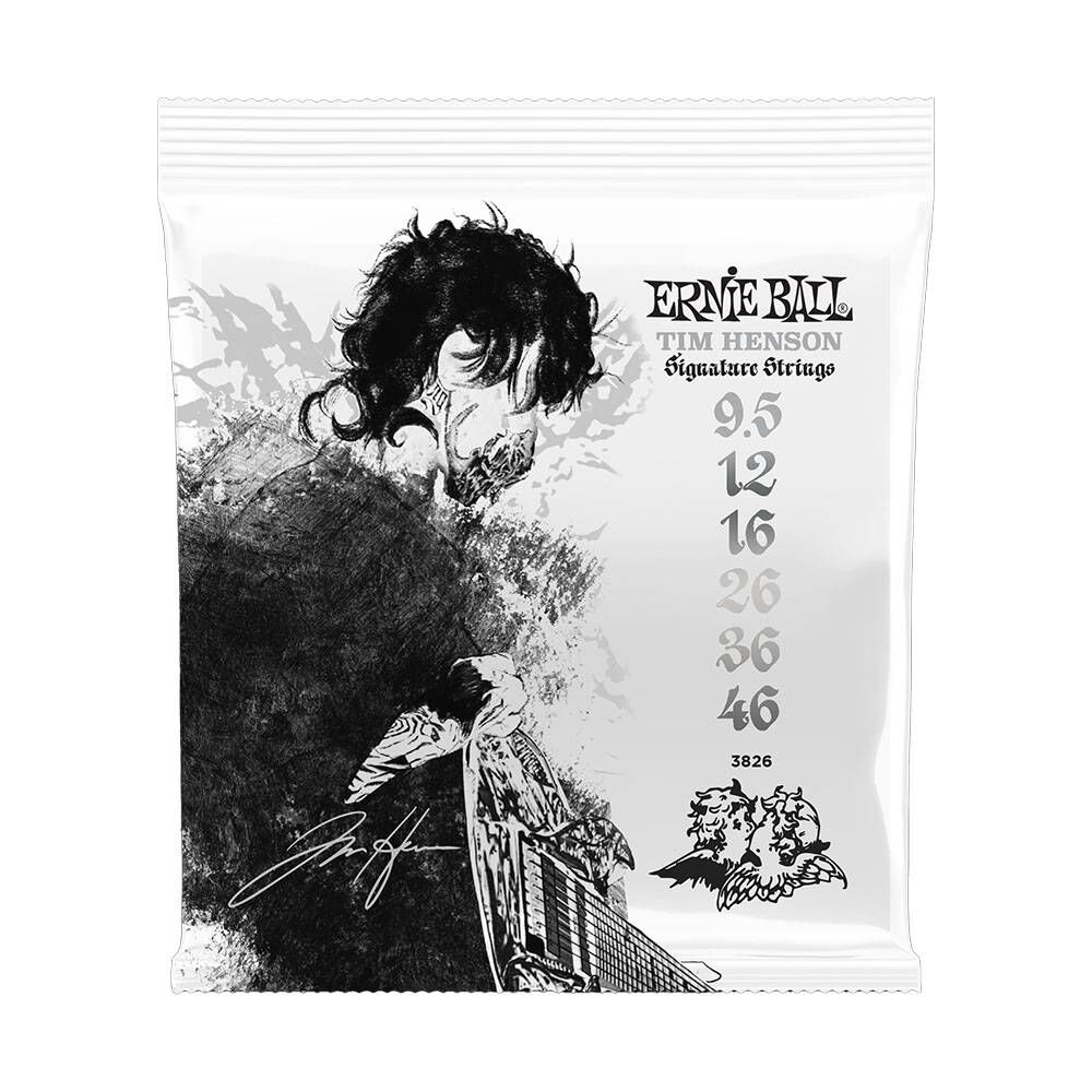 Ernie Ball Tim Henson Signature Electric Guitar 電吉他套弦 9.5-46 公司貨【宛伶樂器】