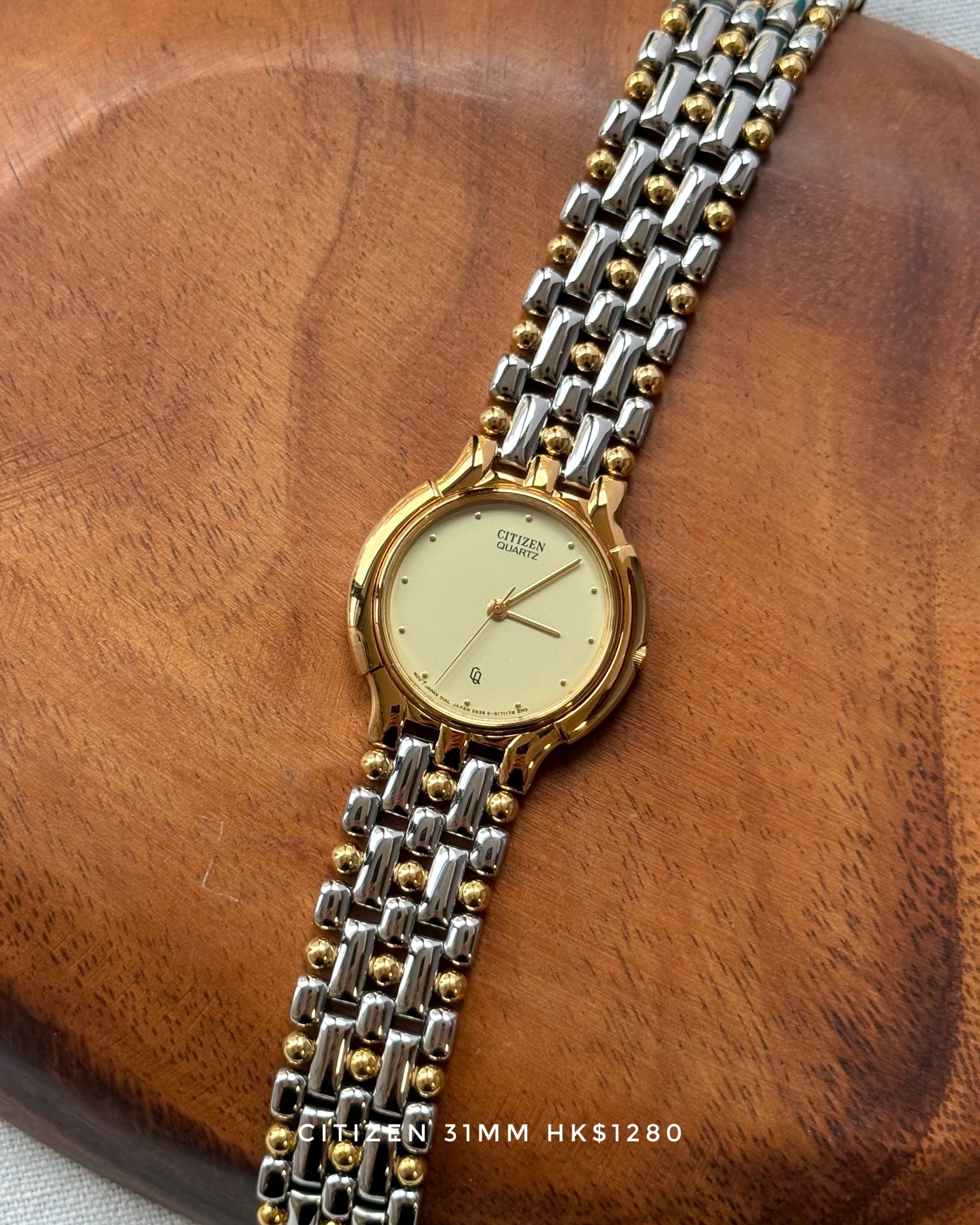 CITIZEN 90年代 已停產 絕版 復古錶 C0361