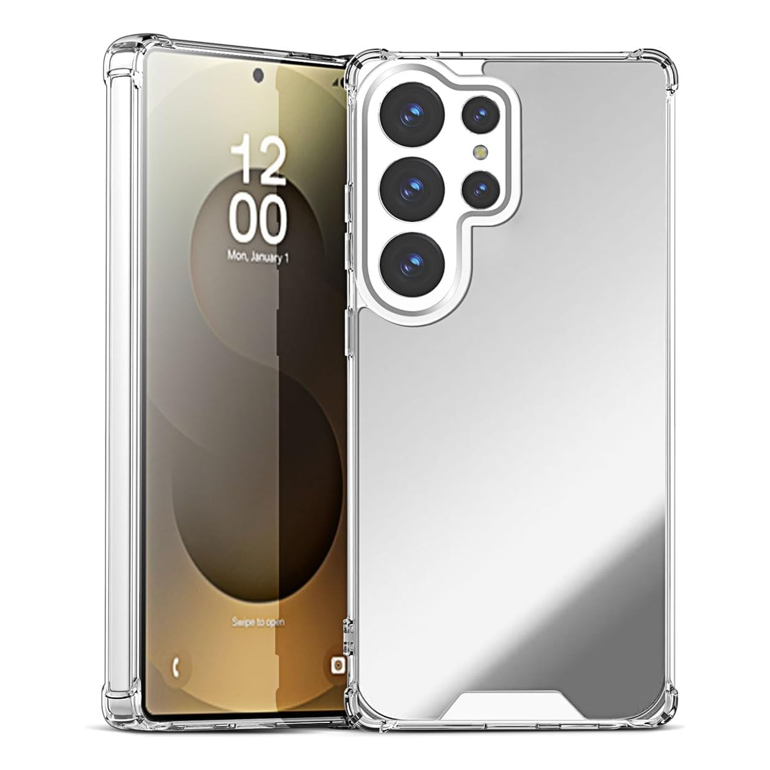 XPRO - Mirror Pro - Samsung S25 Case 氣墊高度防撞鏡面手機保護硬殼