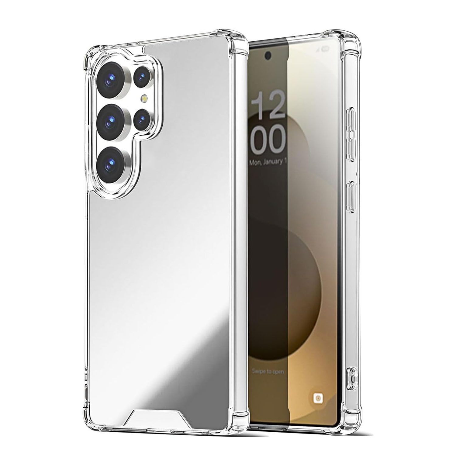 XPRO - Mirror Pro - Samsung S25 Case 氣墊高度防撞鏡面手機保護硬殼
