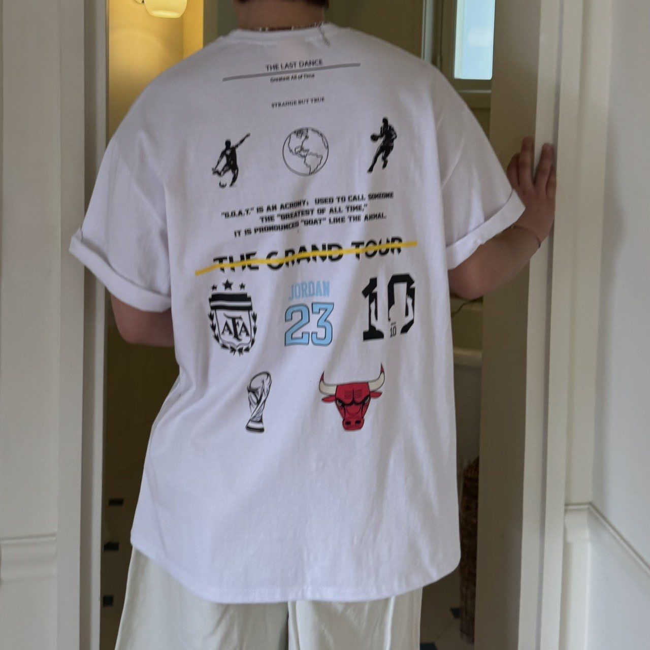 英文圖案字短袖Tee BY ATTENTION-381T