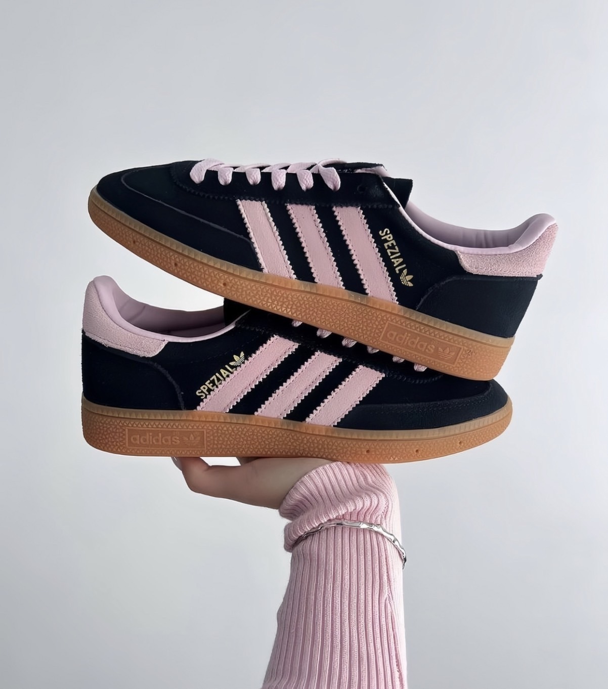 【現貨】ADIDAS HANDBALL SPEZIAL 黑粉-WOMEN