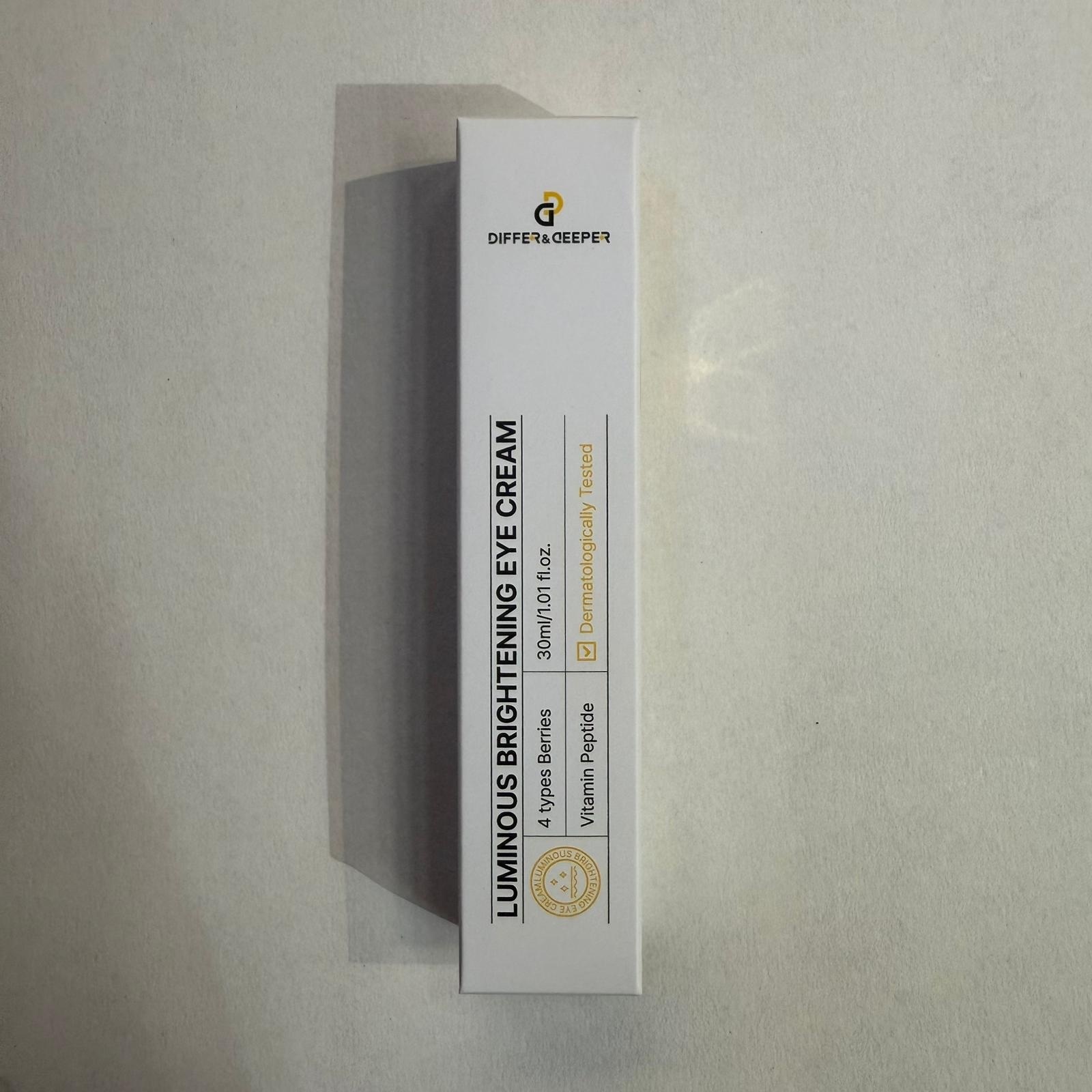 關鍵字MM24-Differ & Deeper  luminous brightening eye cream $188