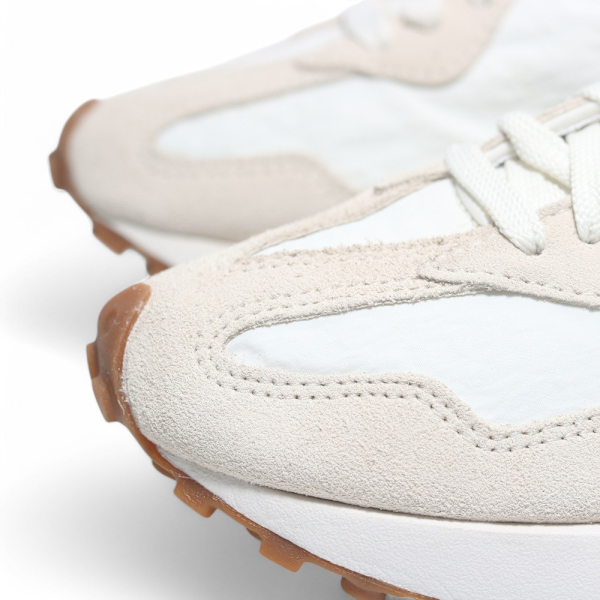 NEW BALANCE 休閒鞋 NB 327 米白紫 焦底 復古鞋 女 WS327FTC