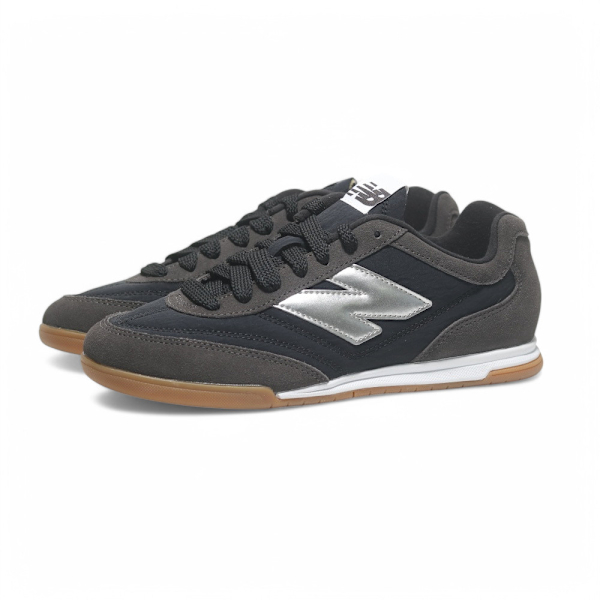 NEW BALANCE 休閒鞋 RC42 黑銀 焦底 麂皮 復古 德訓鞋 男女 URC42KS