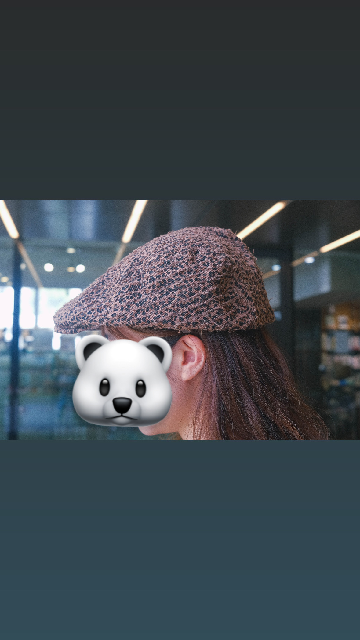 豹紋報童帽(淺啡/深啡)