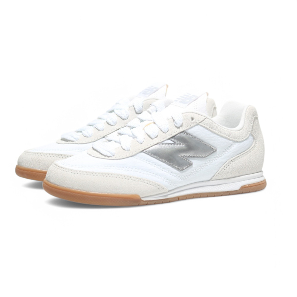 NEW BALANCE 休閒鞋 RC42 白銀 焦底 麂皮 復古 德訓鞋 男女 URC42WS