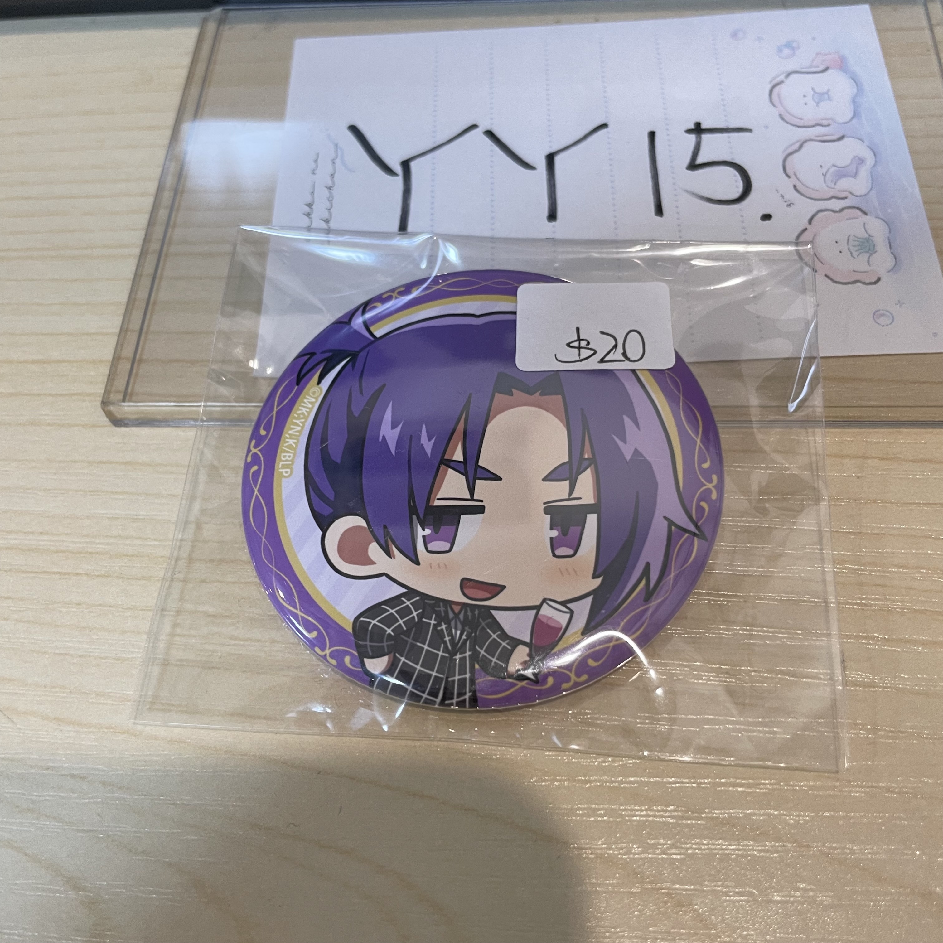 BlueLock  玲王 襟章                #YY15