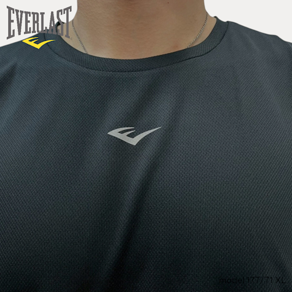EVERLAST 背心 黑色 LOGO 機能 運動 上衣 男 4121148120
