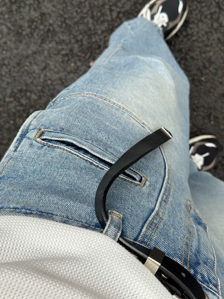 Lapton 後袋牛仔褲