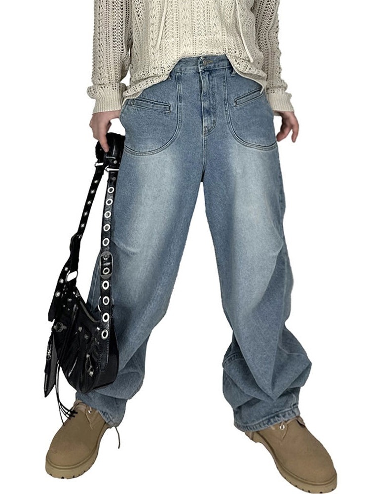 Lapton 後袋牛仔褲