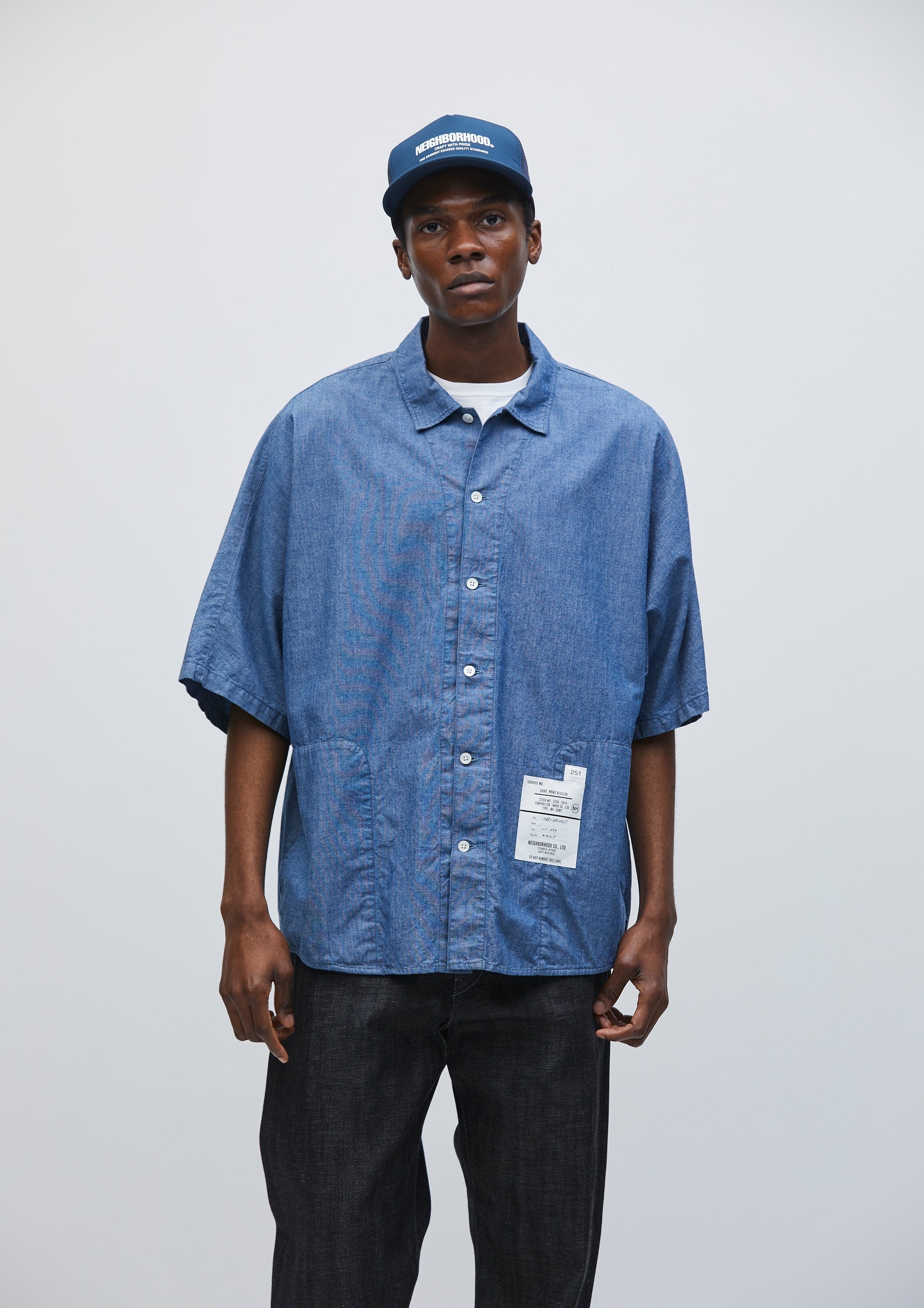トップス NEIGHBORHOOD DOLMANSLEEVE SHIRT Dolmansleeve Shirt S/S - Black – Feature