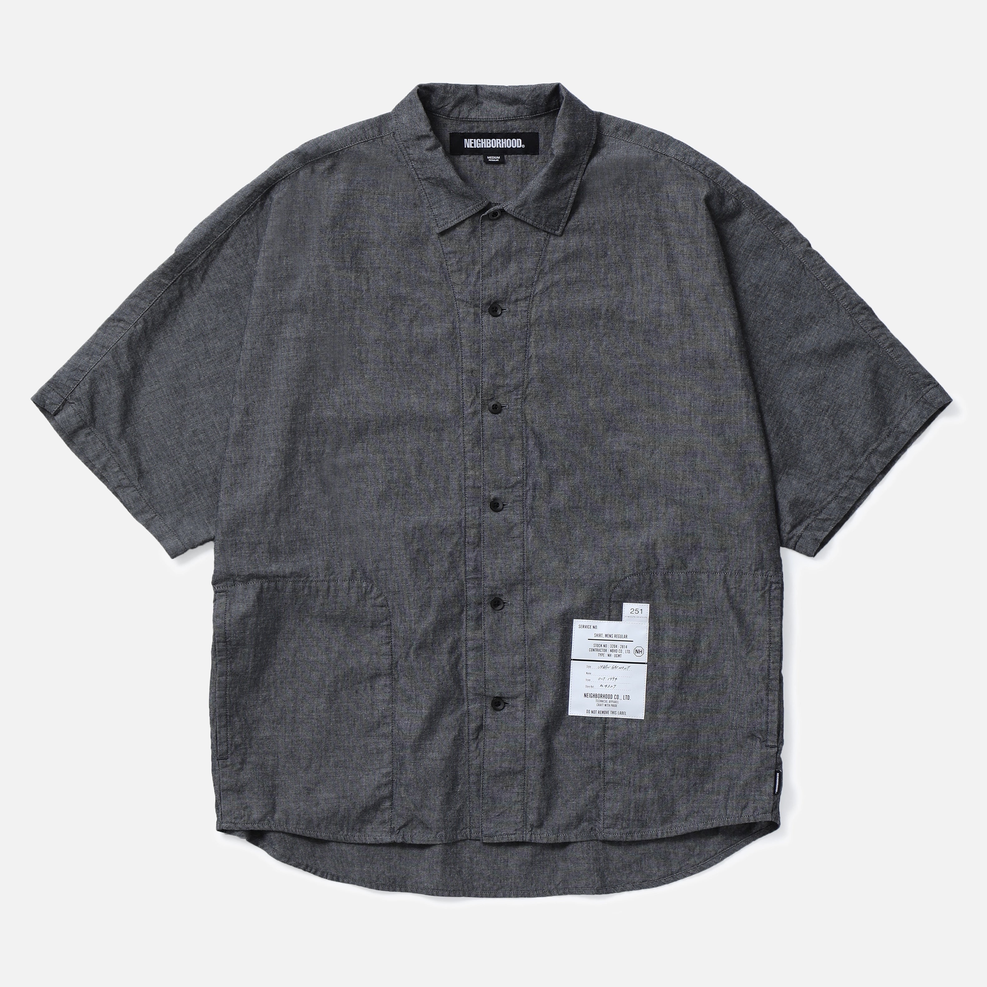 トップス NEIGHBORHOOD DOLMANSLEEVE SHIRT SS NEIGHBORHOOD DOLMANSLEEVE SHIRT SS 251AQNH-SHM02