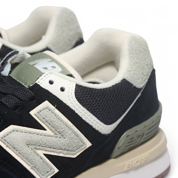 NEW BALANCE 休閒鞋 NB 574 LEGACY 黑 麂皮 復古鞋 男 U574LGBG