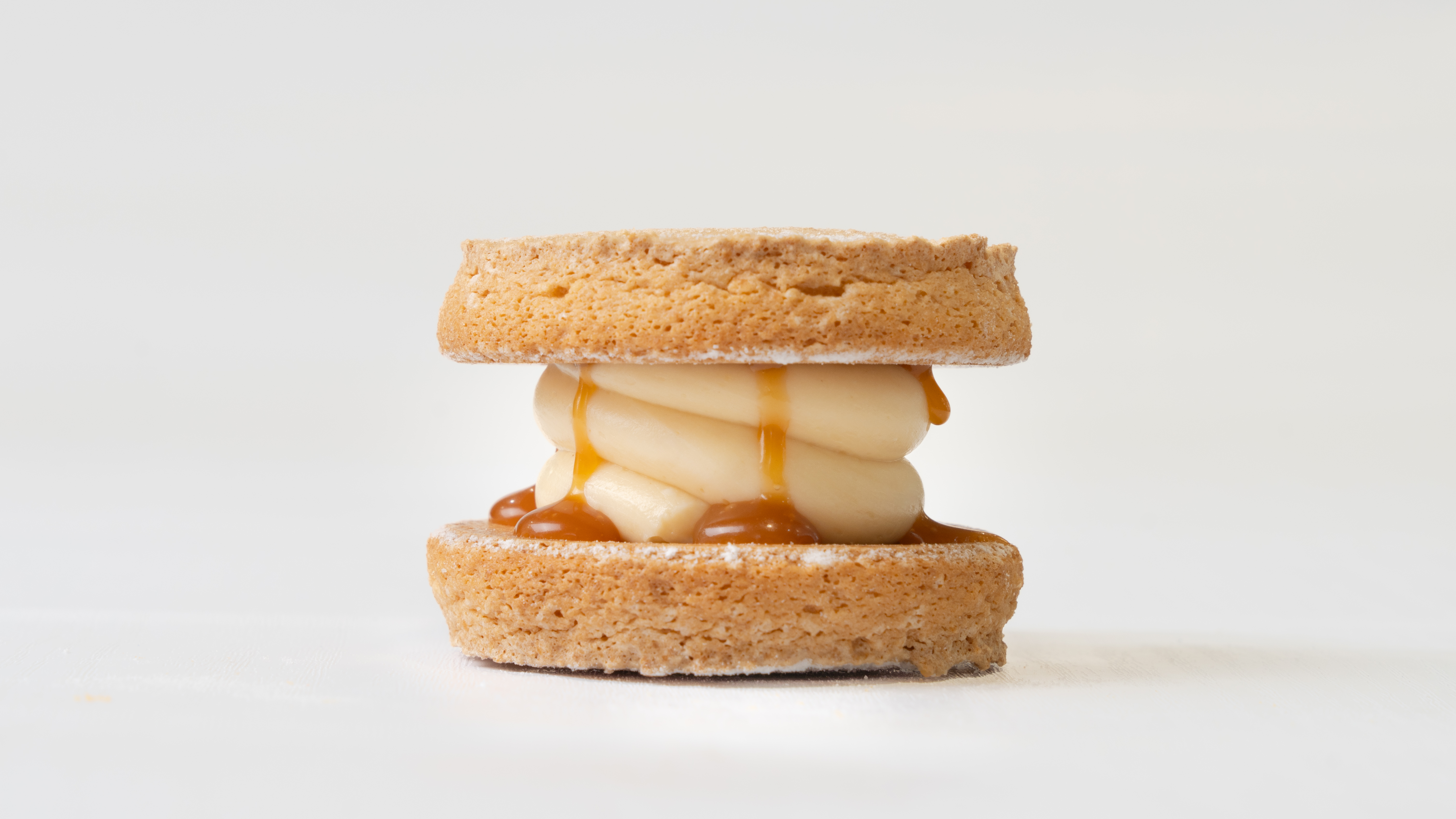 Caramel Milk Candy Dacquoise