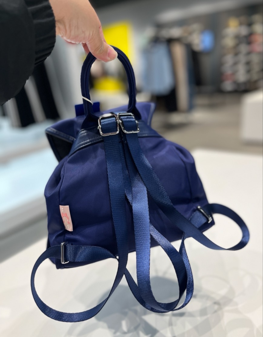 迪士尼瑪麗貓 x adidas 三葉草 紫色聯名後背包