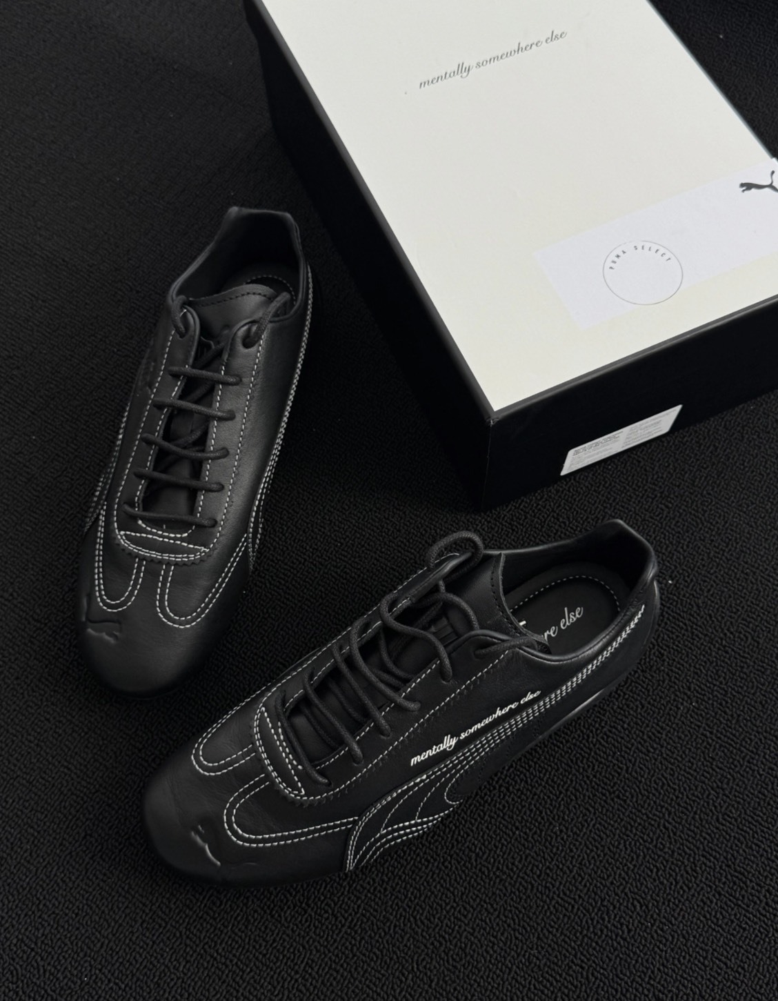 Noafterno x PUMA Speedcat 黑色休閒鞋