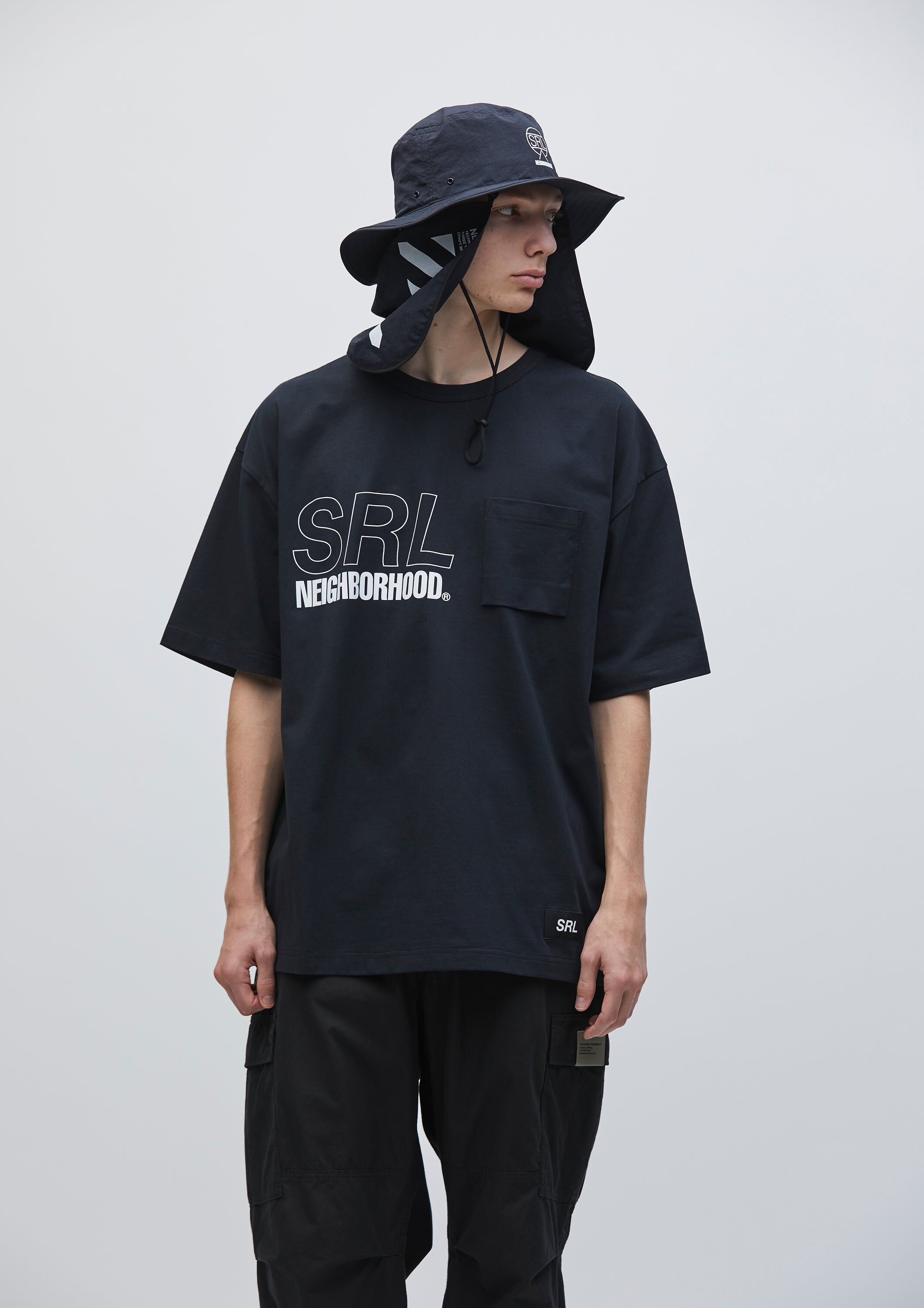 2025SS NEIGHBORHOOD NBHD SRL SHELTECH CREWNECK-P SS 短T