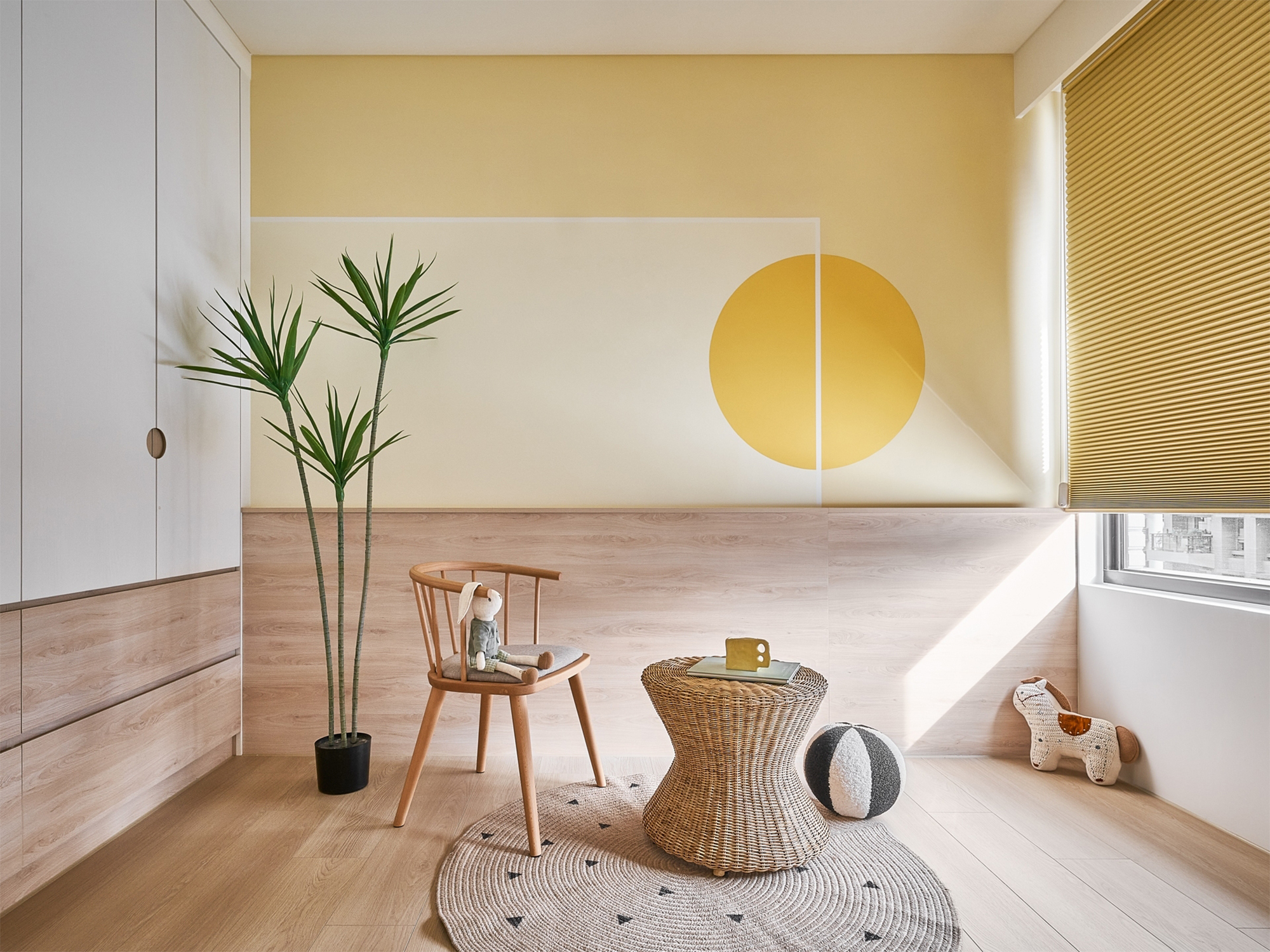 雙向開合型蜂巢簾