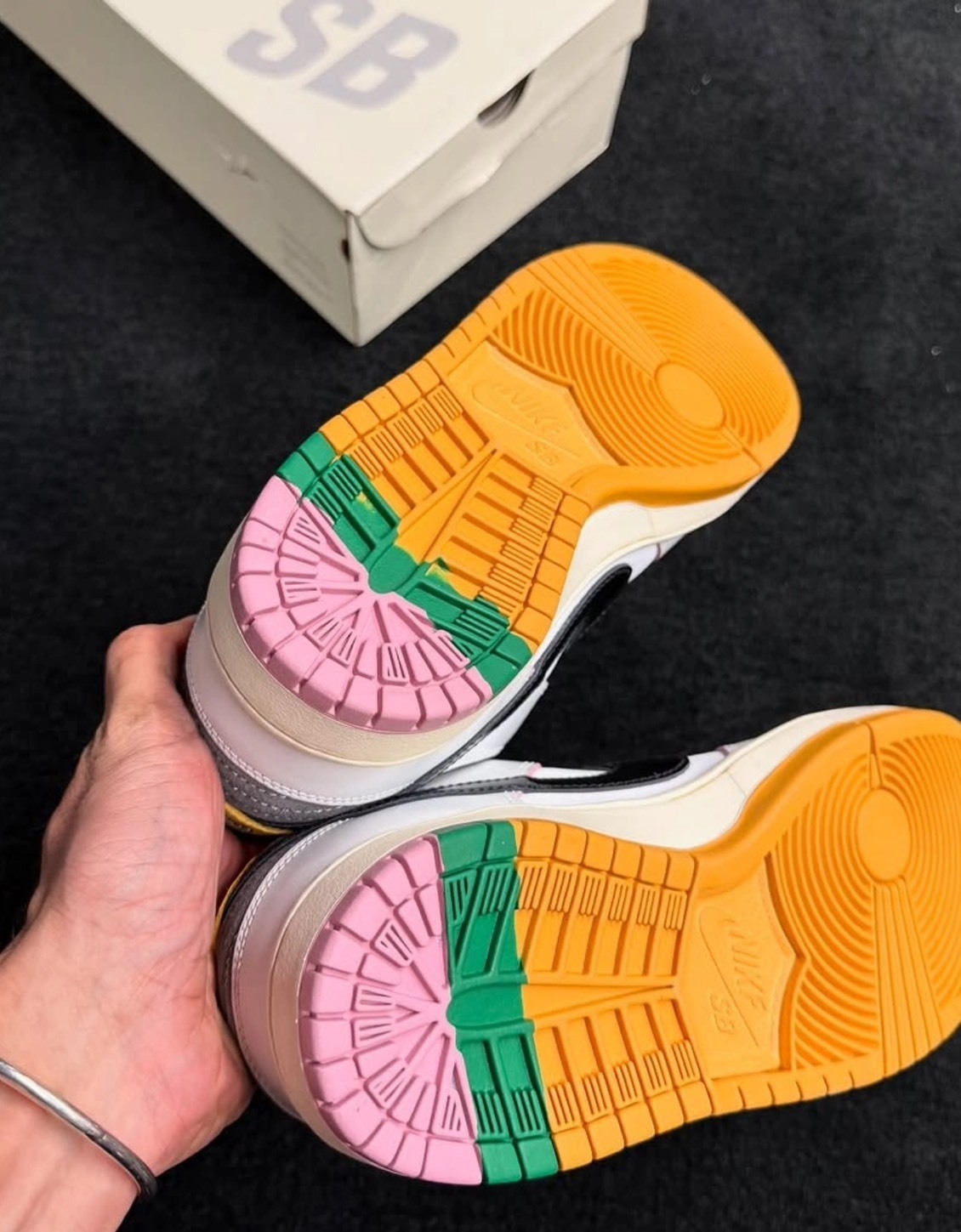 CSEF x Nike Dunk SB 白綠黑 板鞋
