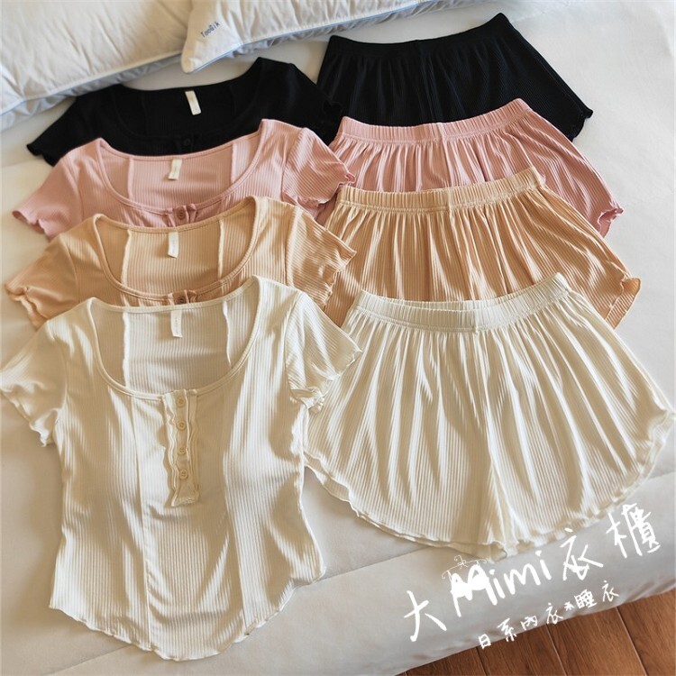 短袖莫代爾睡衣