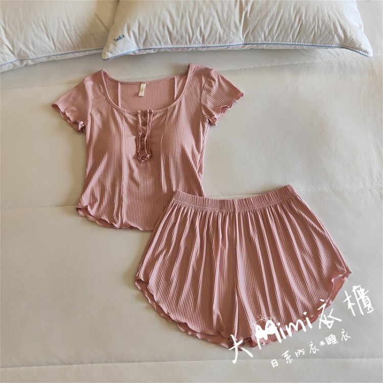 短袖莫代爾睡衣