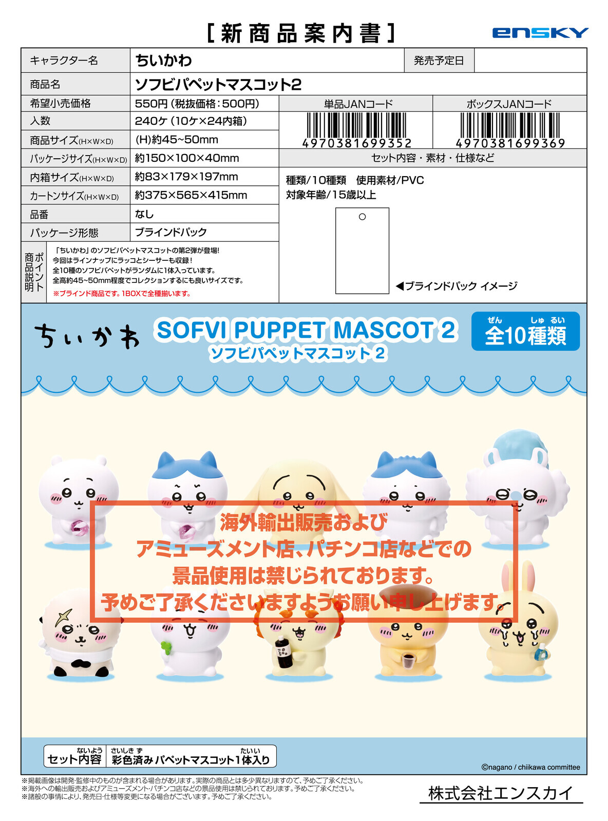 日本CHIIKAWA盲盒 (非日本製)