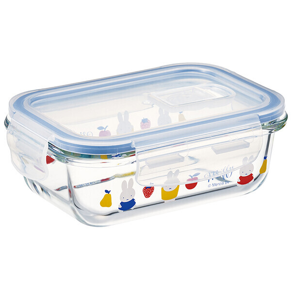 日本MIFFY耐熱玻璃食物盒(S) (非日本製)