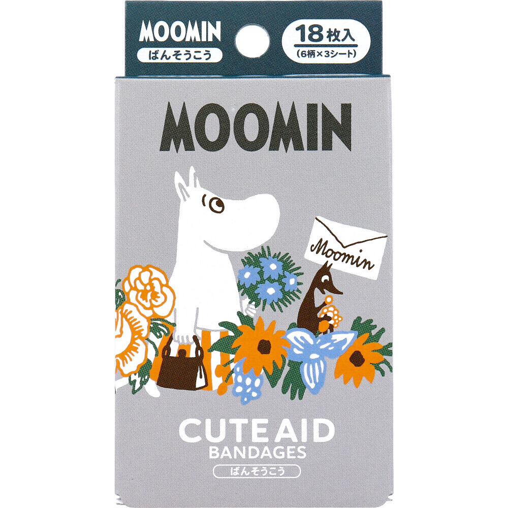日本MOOMIN膠布(18枚入) (日本製)