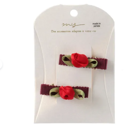 日式立體髮夾 (日本製)