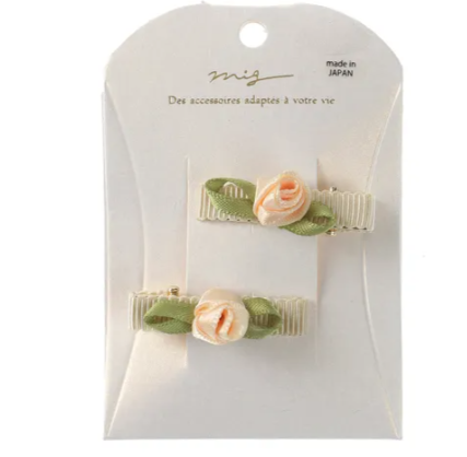 日式立體髮夾 (日本製)