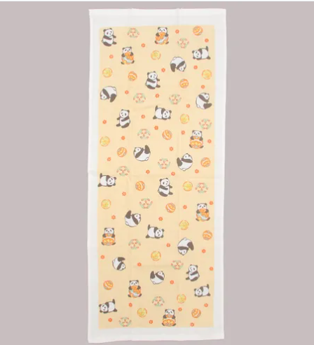 日式彩花系列長紗巾34x85 (日本製)