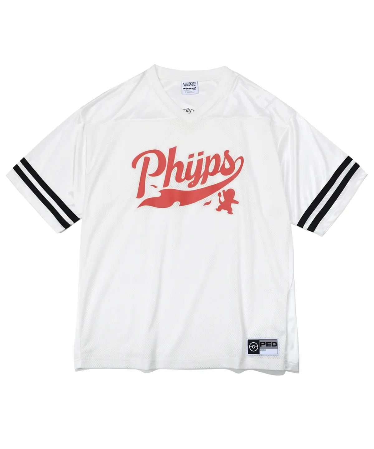 PHYPS POKEMON STAR TAIL MESH SHORT SLEEVE