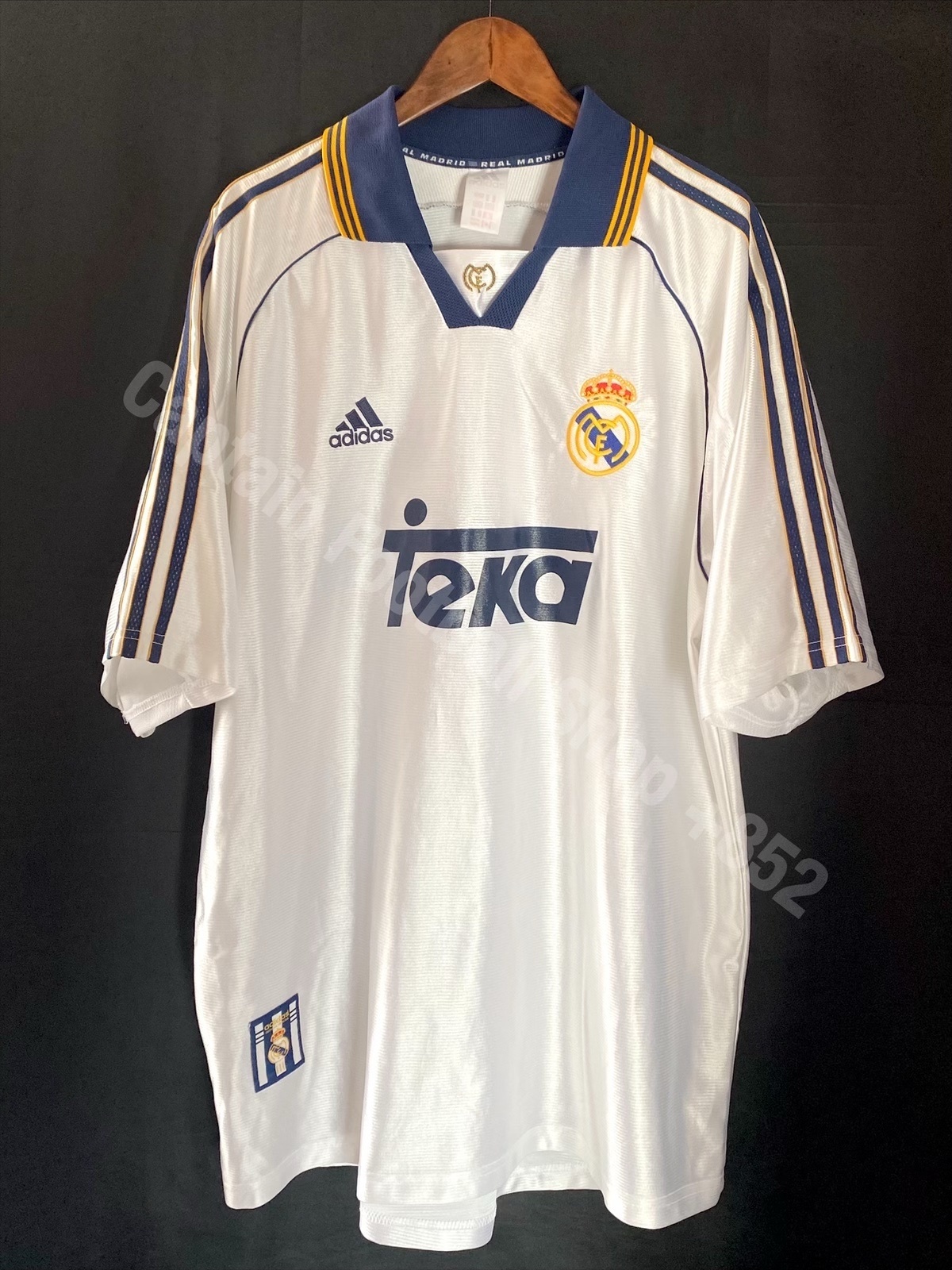 Real Madrid 1998-2000 Adidas Home Shirt #7 RAUL