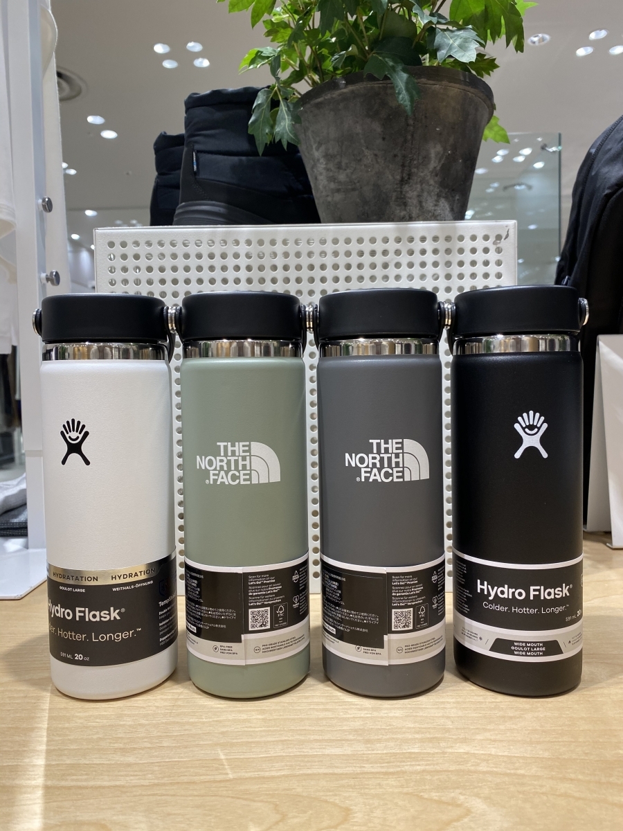 【Hydro Flask × THE NORTH FACE stainless steel bottle】（P5 JP391）