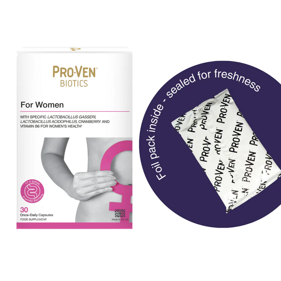 Proven Women Probiotics+Cranberry 30 Tablets (UK Version)