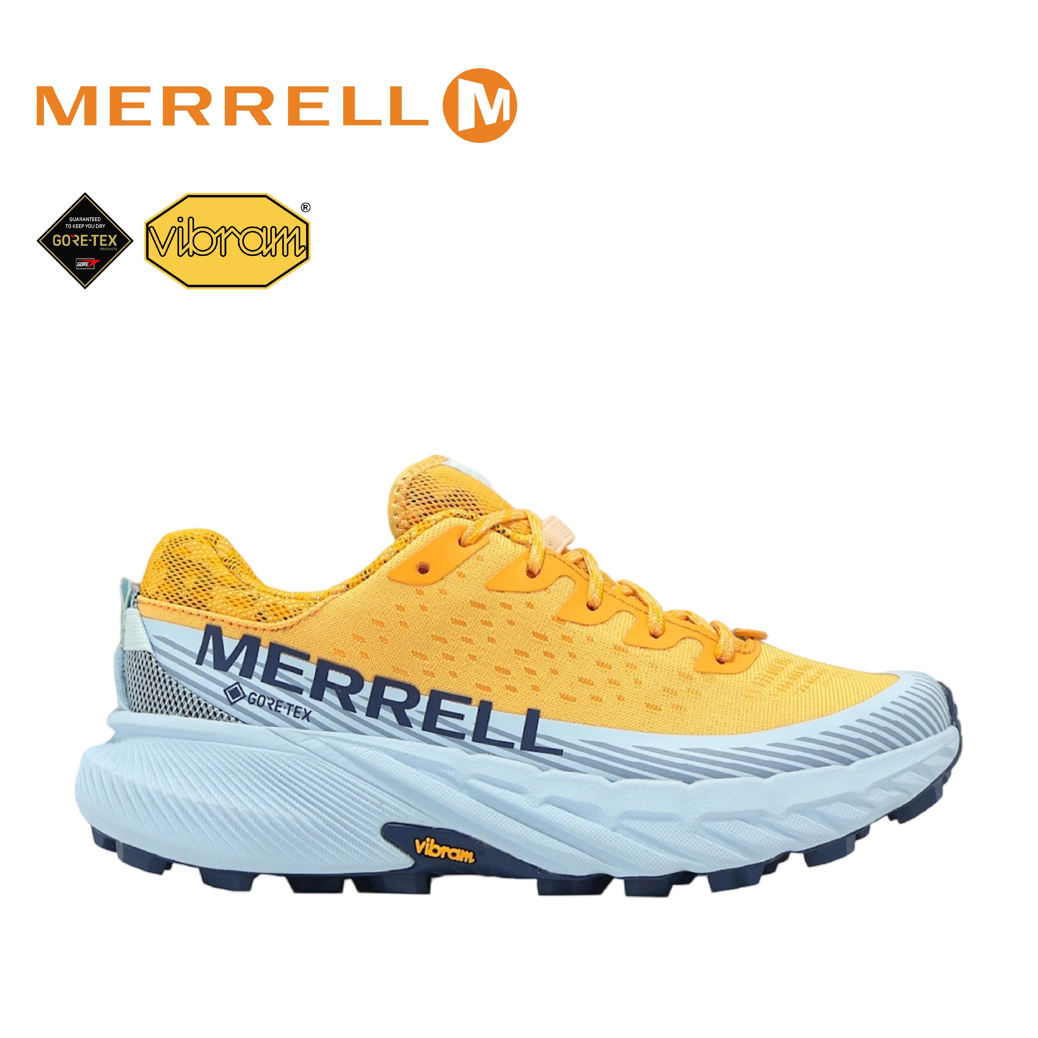 MERRELL 美國 AGILITY PEAK 5 GTX 輕量戶外越野訓練鞋 女款(橙黃色) 33ML068366
