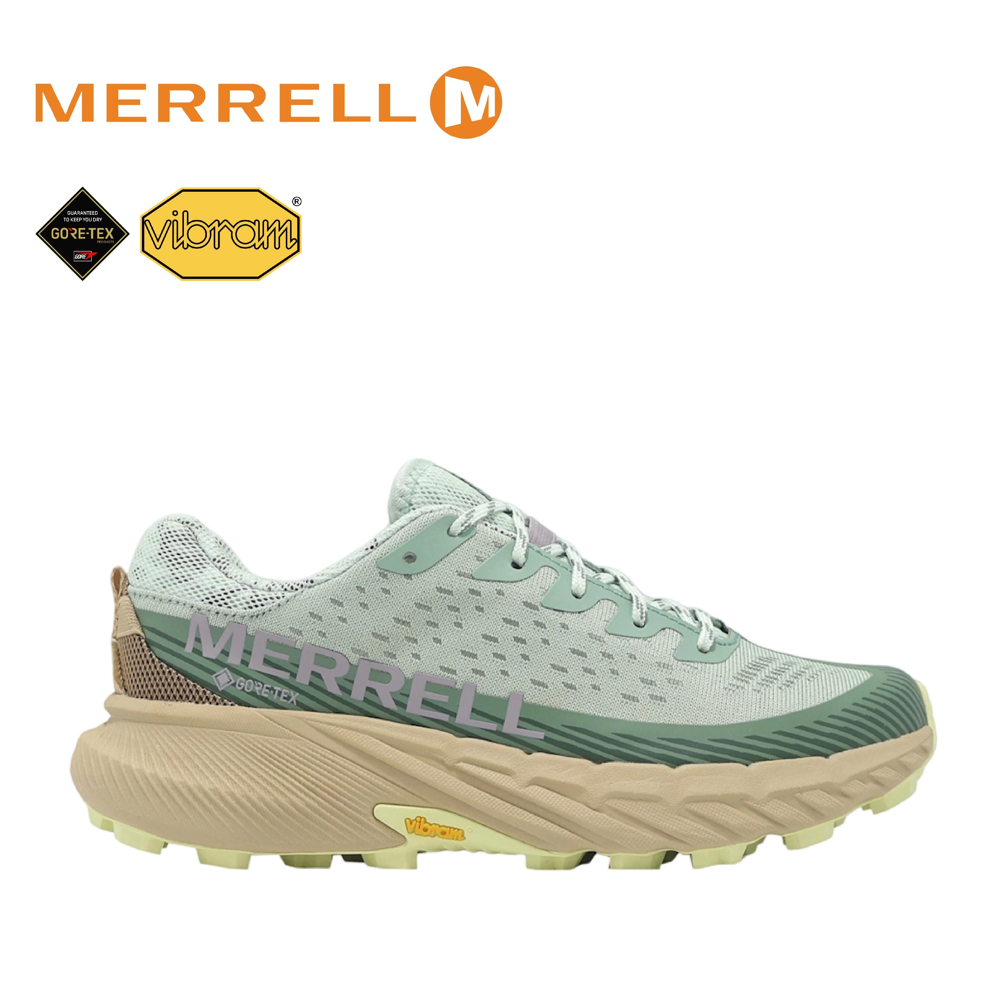 MERRELL 美國 AGILITY PEAK 5 GTX 輕量戶外越野訓練鞋 女款(草綠色) 33ML068368
