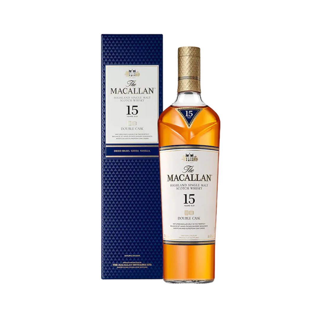 Macallan 15 Years Old Single Malt Scotch Whisky Double Cask | 麥卡倫15年麥芽威士忌 雙桶