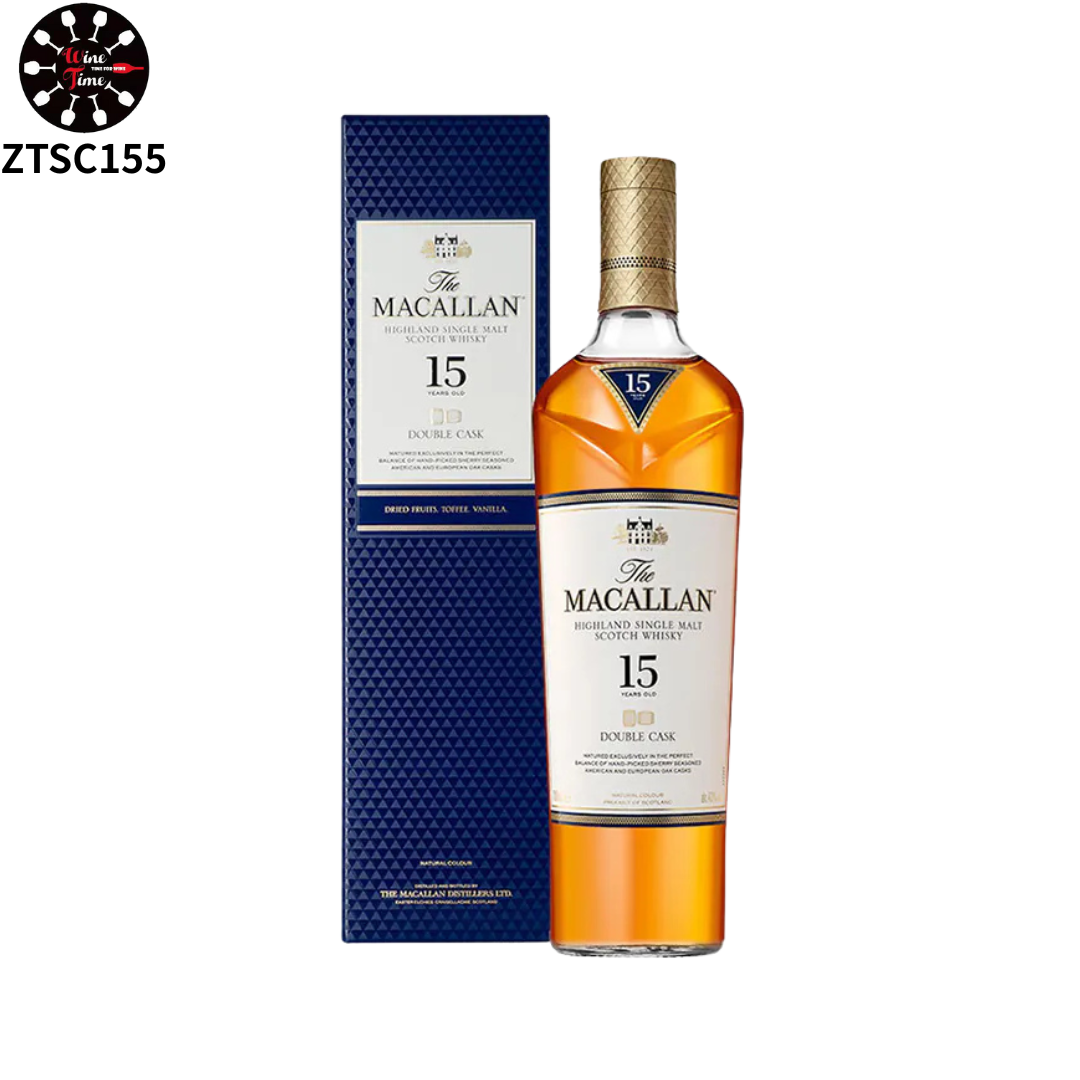 Macallan 15 Years Old Single Malt Scotch Whisky Double Cask | 麥卡倫15年麥芽威士忌 雙桶