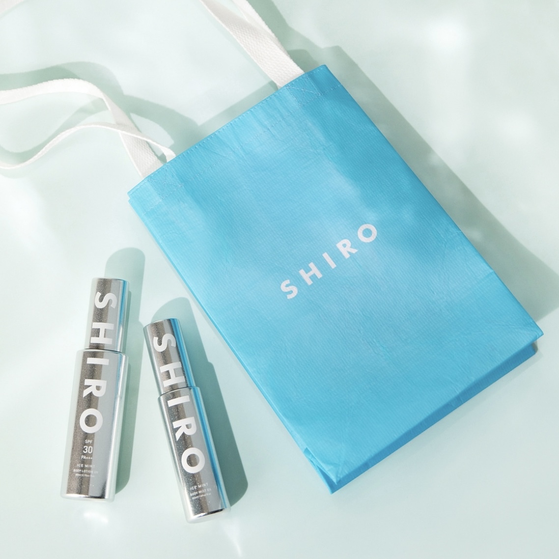 [限定] SHIRO Ice Mint Body Mist Extra Cool 冰薄荷身體噴霧 / Ice Mint Body Lotion UV 冰薄荷身體乳 UV