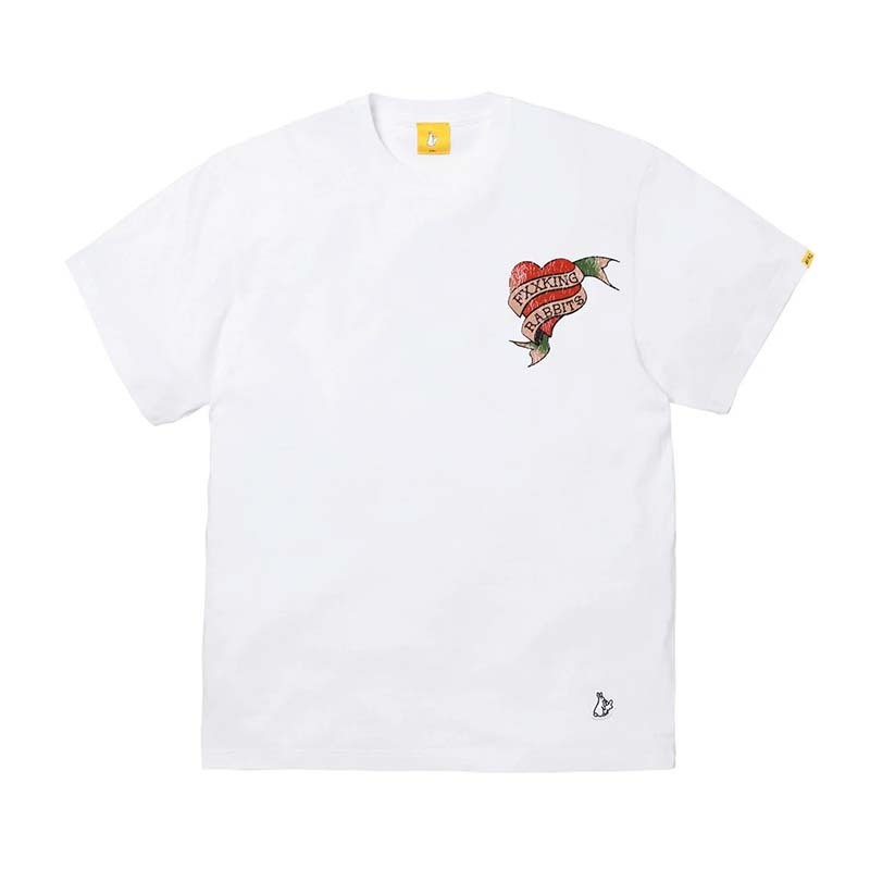 #FR2 Rabbits Tattoo Garment Dye T-shirt White 短袖 白色 FRC3690-WE [台灣現貨]