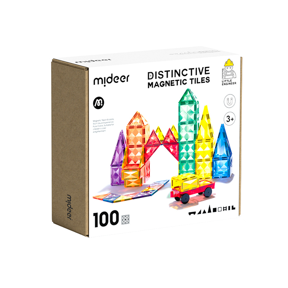 【Ｍideer】多彩透光磁力片(100片)