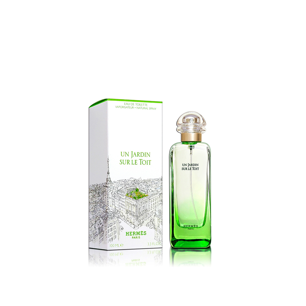 HERMES 淡香水100ml-屋頂上的花園(國際航空版)