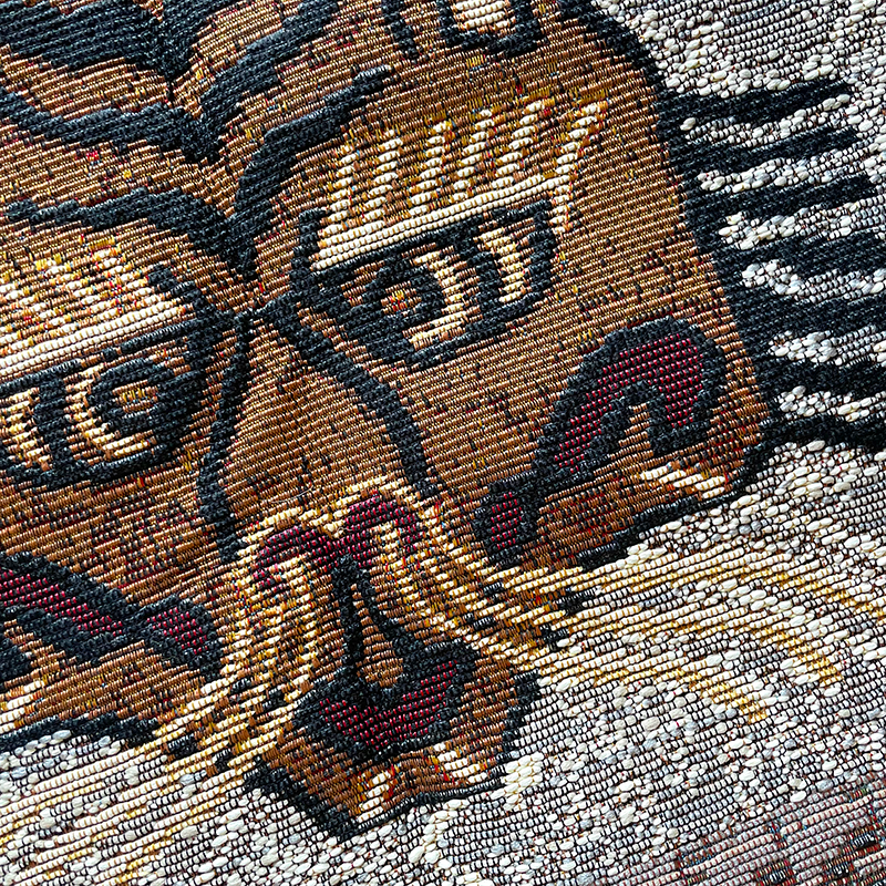 POST GENERAL 虎デザイン ラグ 約70x120cm Post General To-go Rug tiger 98214-0076 (0428)Post Gene