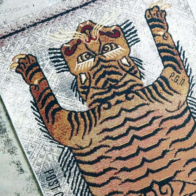 Post General To-go Rug tiger 98214-0076 (0428)Post Gene