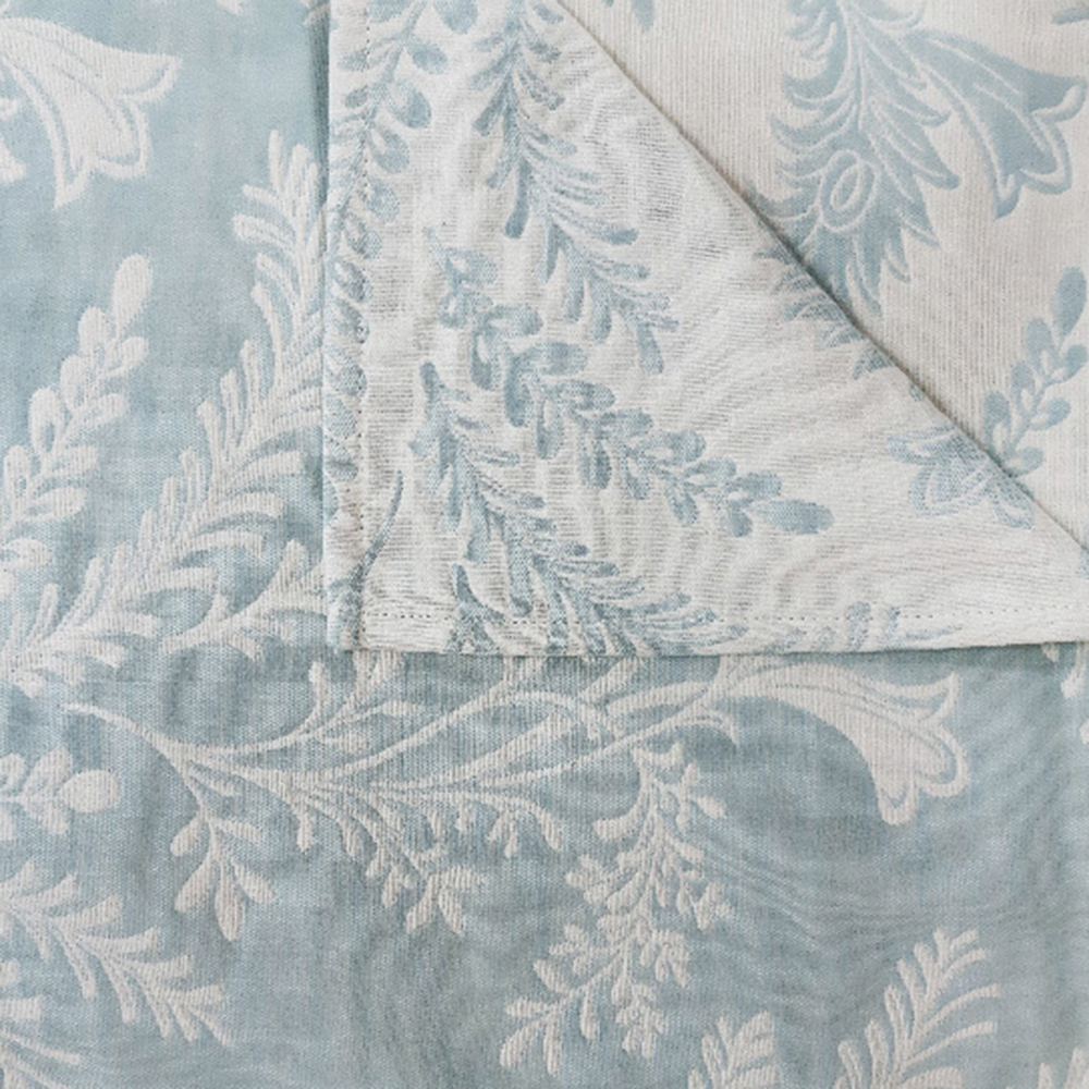 PIPPY生活家居--純棉多層紗緹花蓋毯(4層紗) -芒上月 / 152x188cm