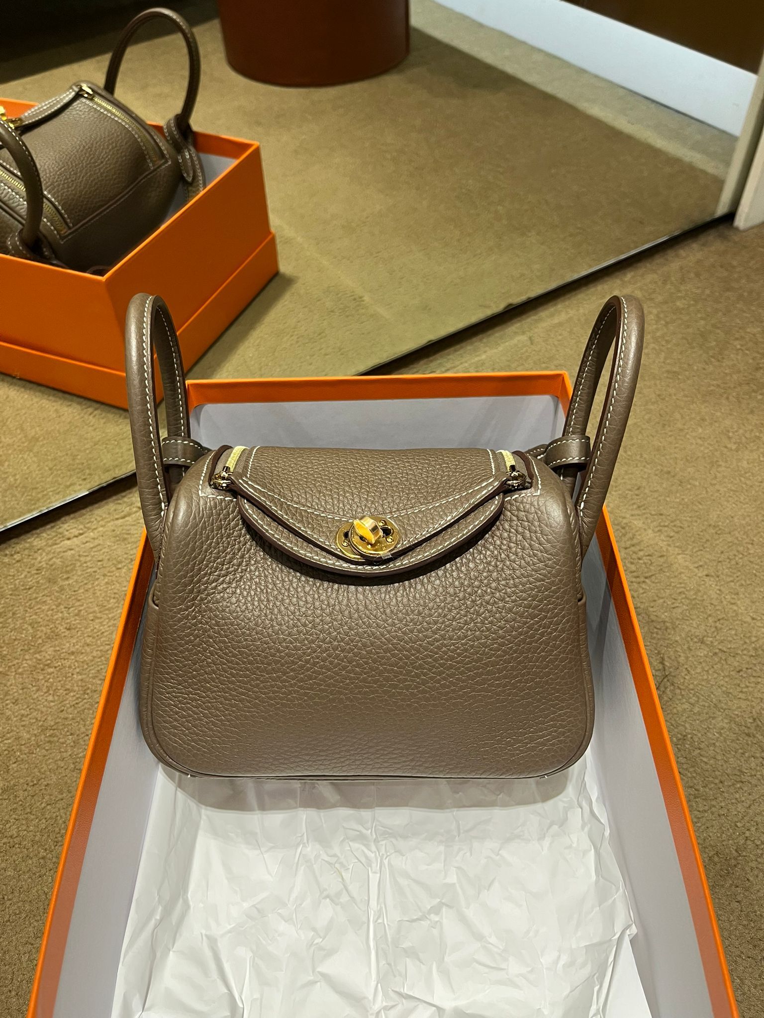 Lindy mini 18 etoupe cc tc U （二手 98% new）