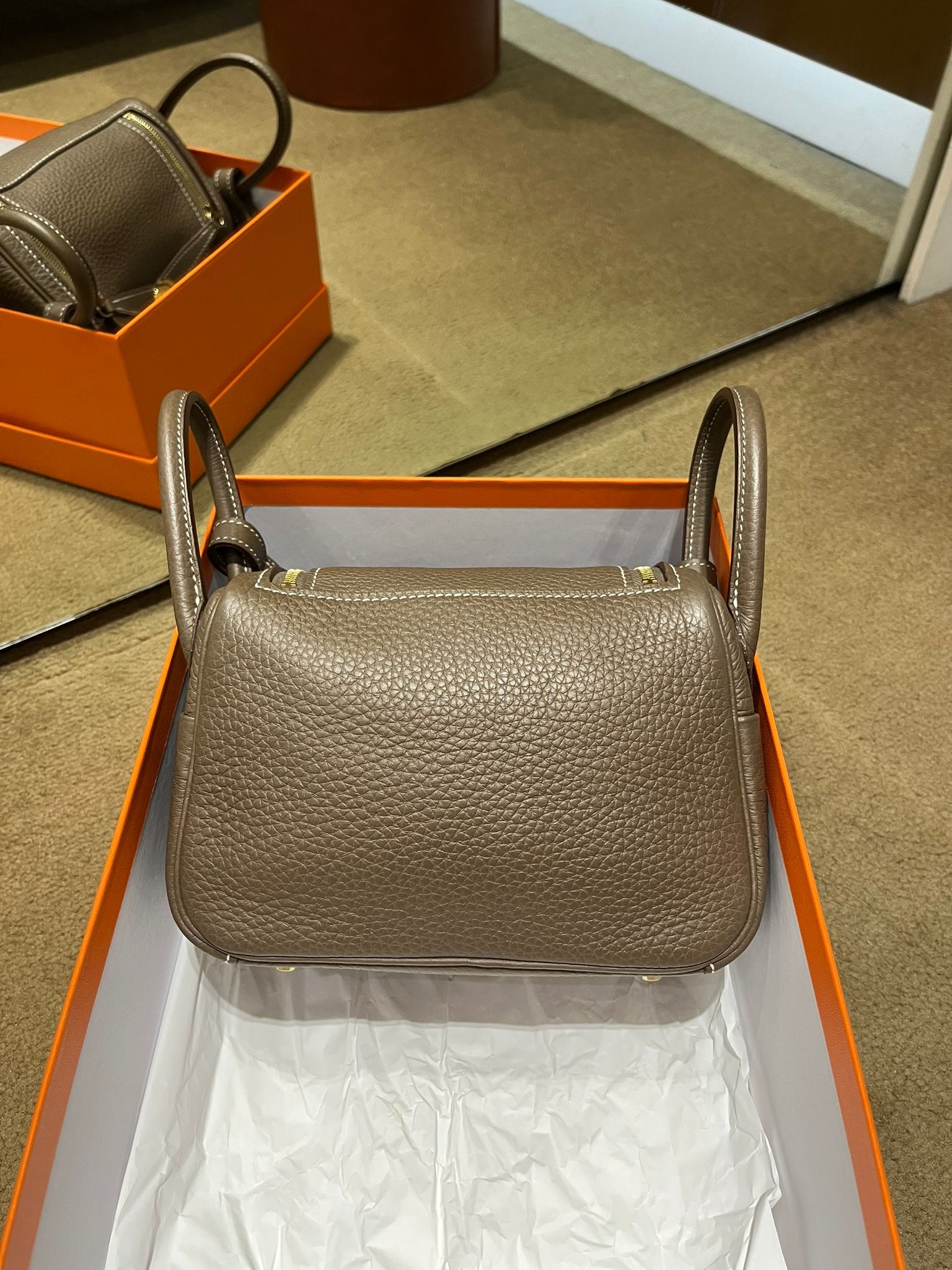 Lindy mini 18 etoupe cc tc U （二手 98% new）